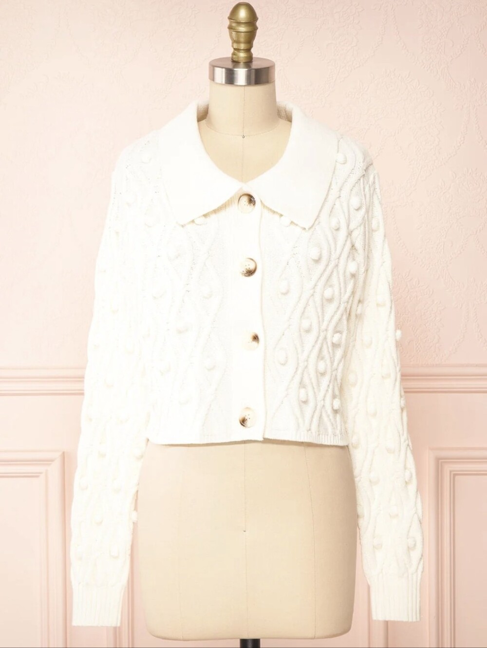 Vintage Collar Cardigan